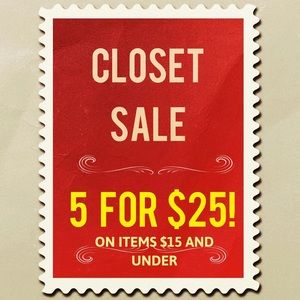 🎉5 for $25 SALE🎉